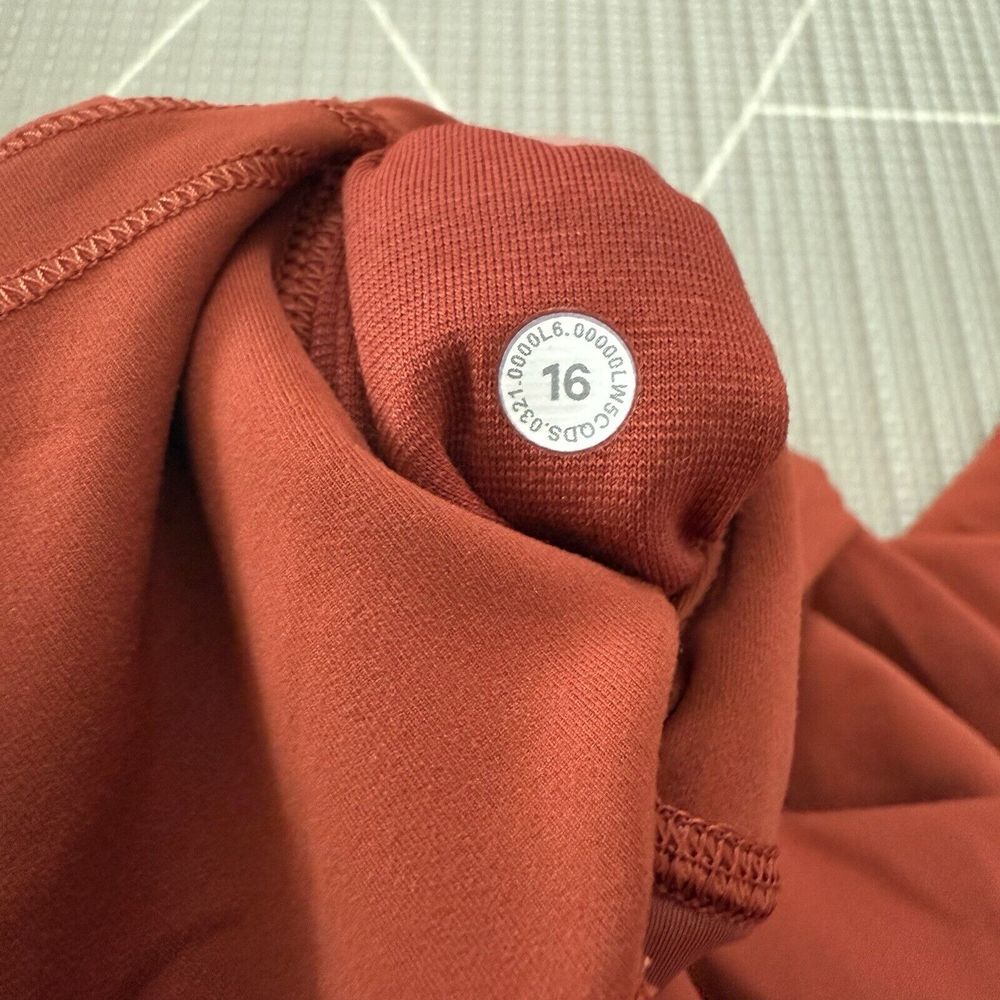 Lululemon Wunder Train High-Rise Tight 25" Size 16 Aztec Brick - Picture 8 of 12